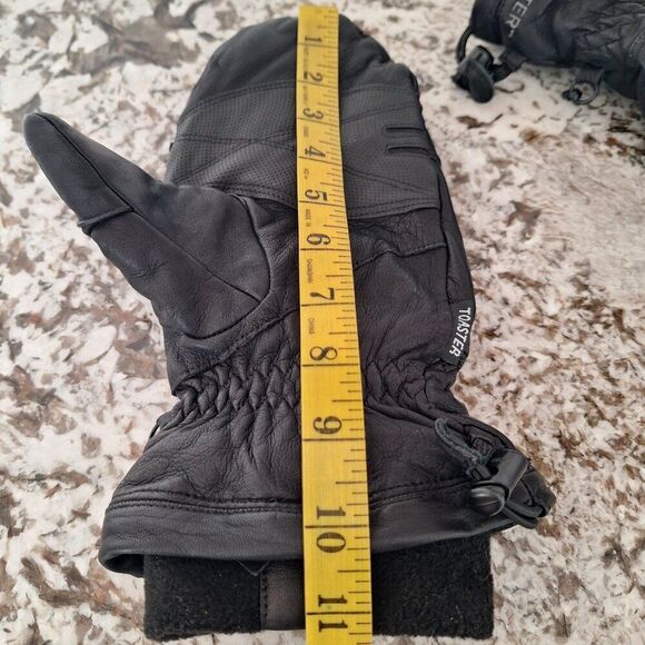 SWANY Toaster Ski Snowboard Leather Mittens Gloves TS-9X Men's L - Picture 7 of 8